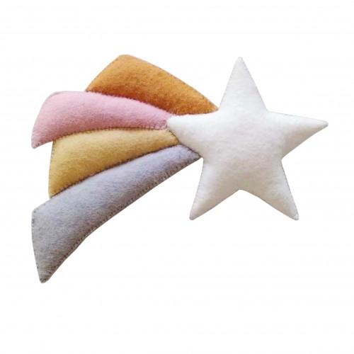 Fiona Walker Pastel Moon and Stars Wall Hanging