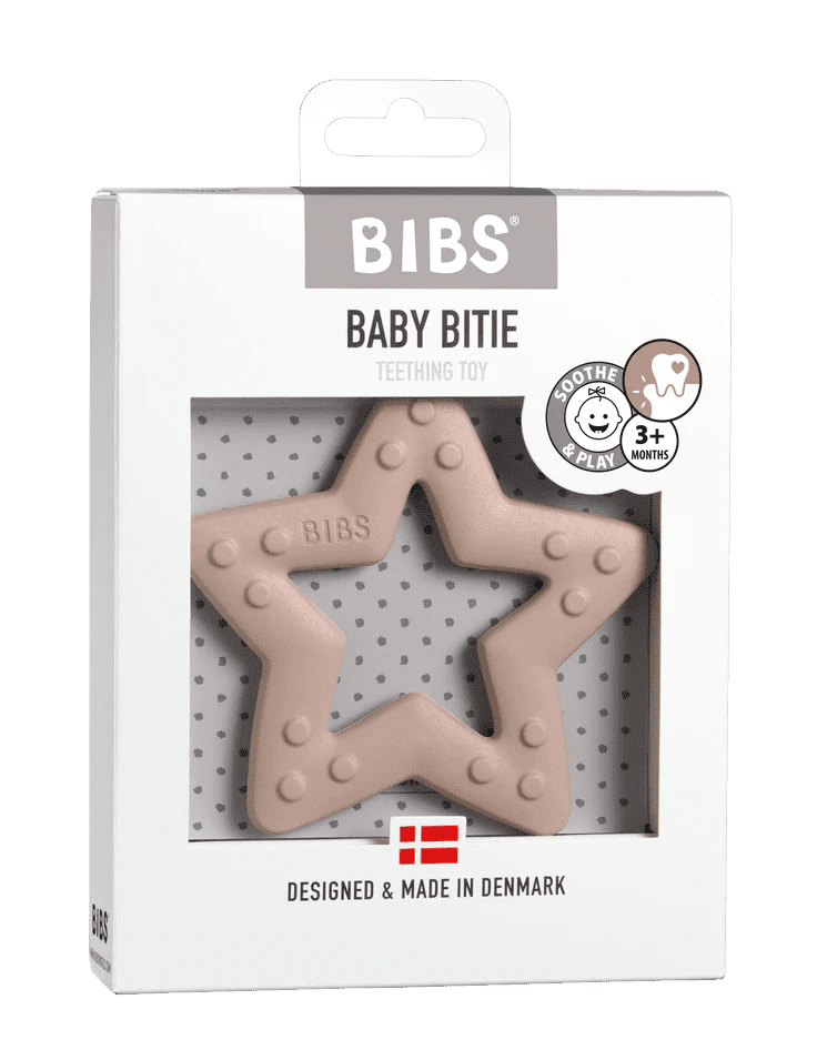 BIBS Baby Bitie Star - Blush BIBS One Size   [variant_option4] [variant_option5] [variant_option6] [variant_option7] [variant_option8] [variant_option9] 1