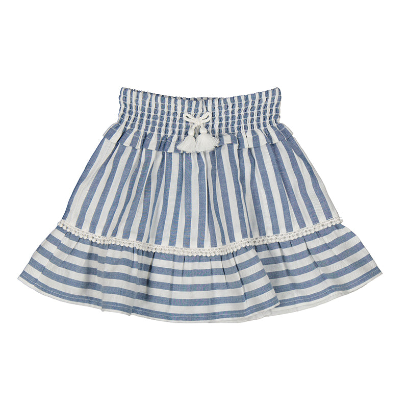 Porcelain Stripe Skirt 3903