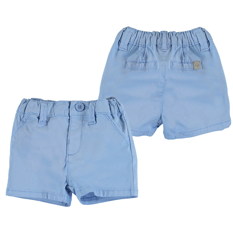Blue Twill Shorts 201