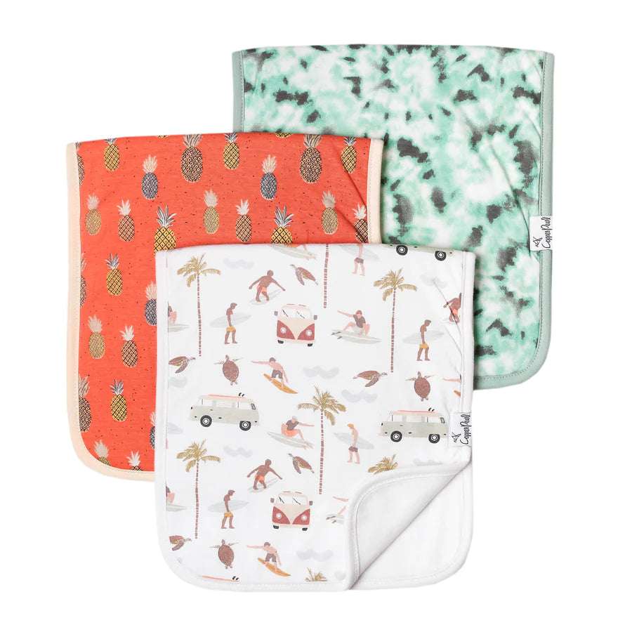 Maui Burp Cloth Set (3 pack) Copper Pearl    [variant_option4] [variant_option5] [variant_option6] [variant_option7] [variant_option8] [variant_option9] 1
