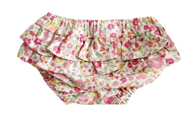 Ruffle Nappy Cover - Rose Garden Alimrose 3-6M   [variant_option4] [variant_option5] [variant_option6] [variant_option7] [variant_option8] [variant_option9] 1
