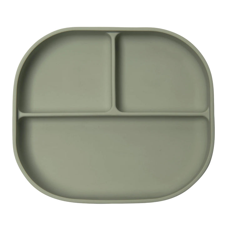 Divided Plate with Lid- Sage