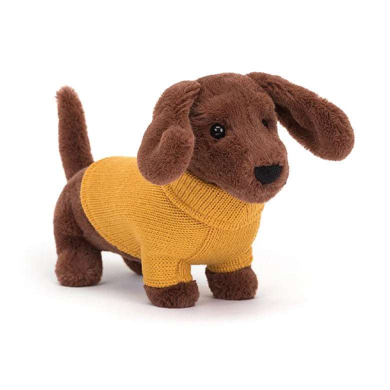 Sweater Sausage Dog Yellow JellyCat    [variant_option4] [variant_option5] [variant_option6] [variant_option7] [variant_option8] [variant_option9] 1