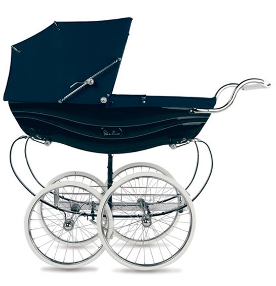 Silver cross cheap blue pram