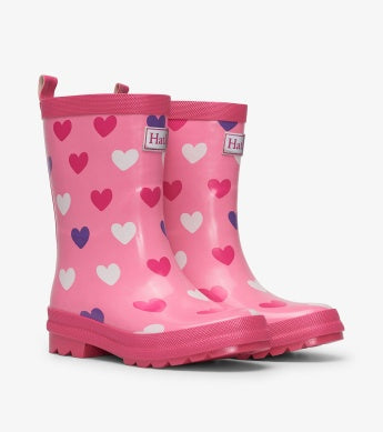 Hearts Rain Boots